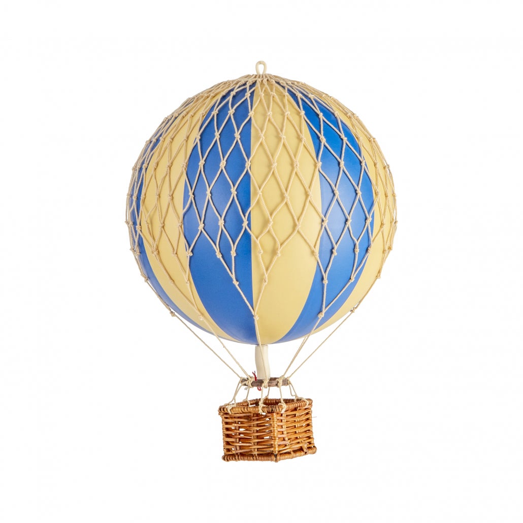 Authentic Models Travels Light Heißluftballon, Blau von Authentic Models