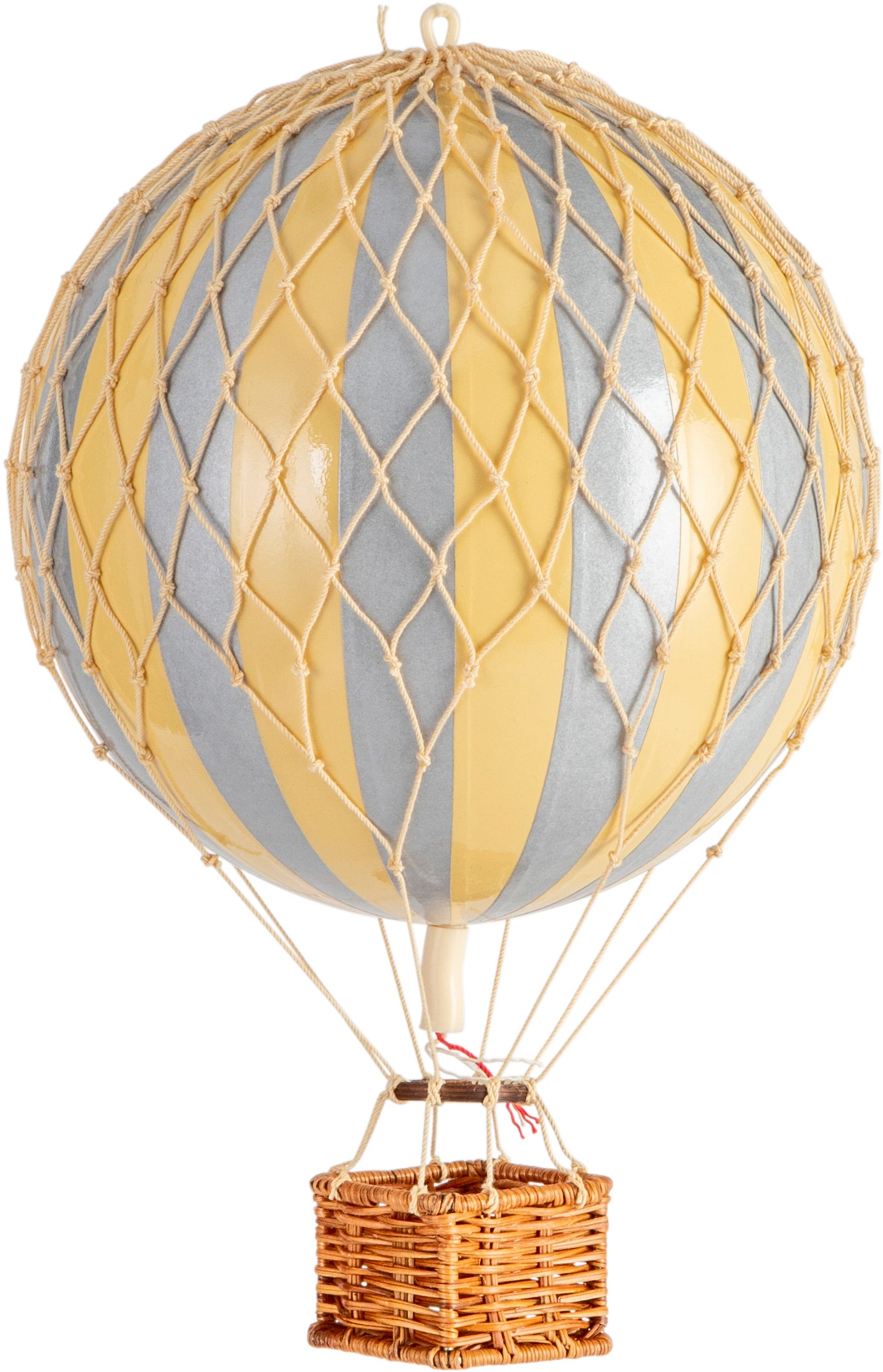 Authentic Models Travels Light Heißluftballon, Silver Ivory von Authentic Models