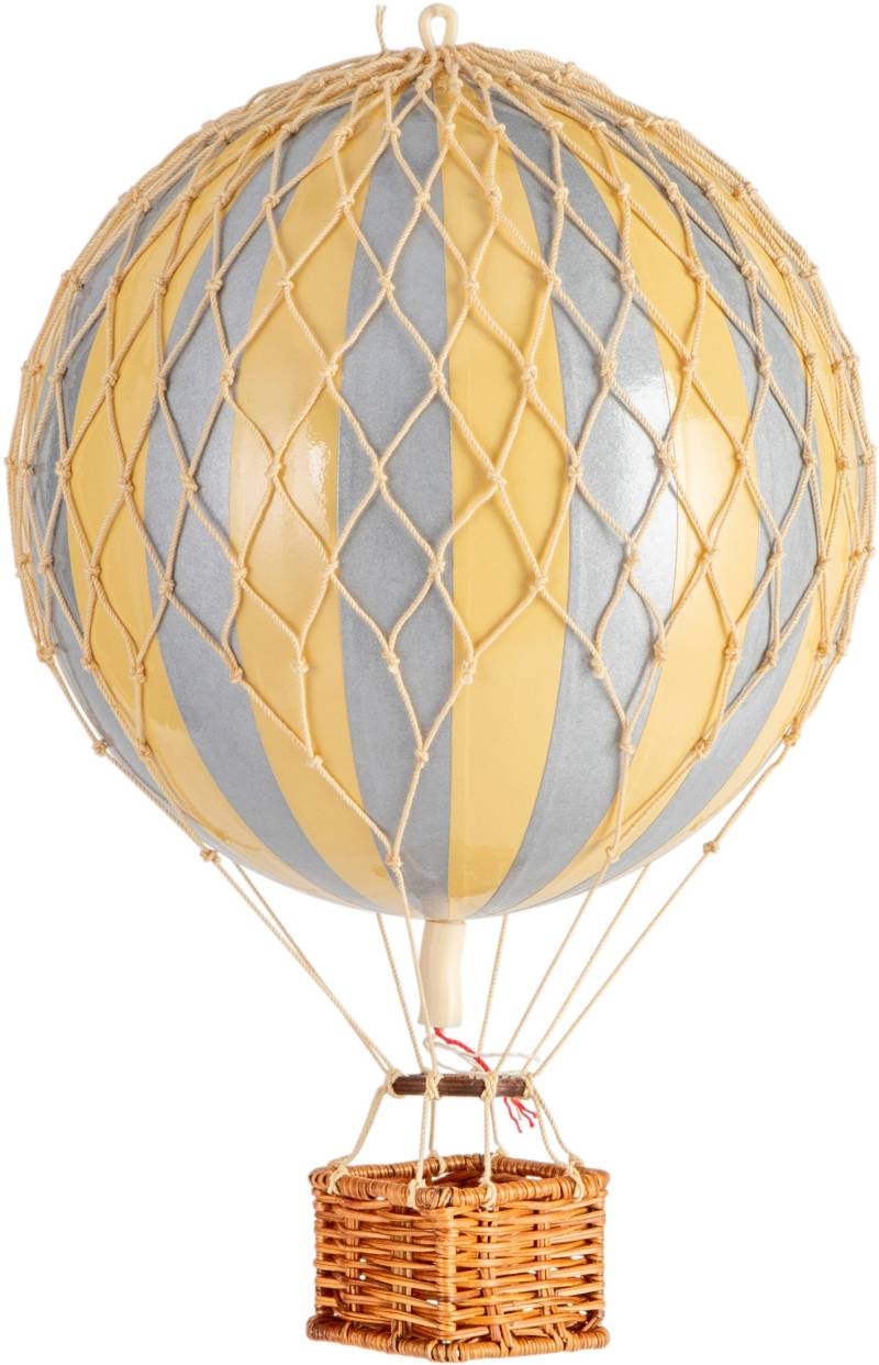 Authentic Models Travels Light Heißluftballon, Silver Ivory von Authentic Models