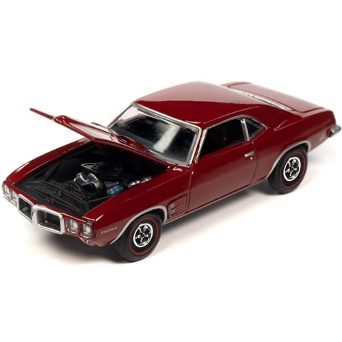 Auto World 64402 1:64 Vintage Muscle 1969 Pontiac Firebird Serie B rot von AW AUTO WORLD