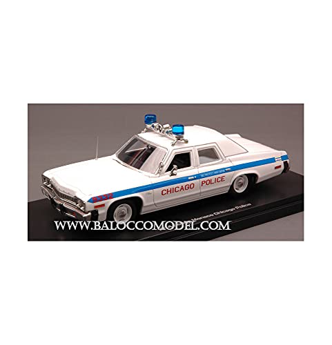 DODGE MONACO CHICAGO POLICE 1974 1:43 Auto World Forze del Bestellung Modell die Cast von Auto World