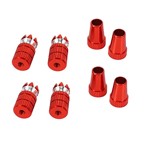 AutoSwan 2X Aluminium RC Sender Stick Ends Controller Daumen Rocker M3 Gewinde für TX Futaba / / für DX6I DX7S DX8 DX9 Taranis, Rot von AutoSwan