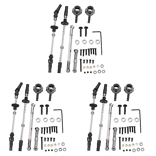 AutoSwan 3X Rüsten Sie Die Achsgetriebe Der Stahlzahnradbrücke für B14 B24 C14 C24 C34 C44 B16 B36 Q60 1/16 RC-Autoersatzteile, Auf von AutoSwan