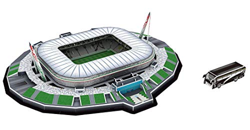 Auveach Weltberühmtes 3D-Puzzle-Fußballfeld 3D-Puzzle für Kinder Jungen DIY Zauber-Insert Spielzeug (Juven Stadium(Italien)) von Auveach