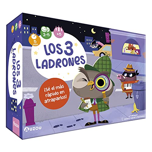 Auzou Editions Español XOU-9526593 KLEINES Set DIE DREI LADRONEN von AUZOU