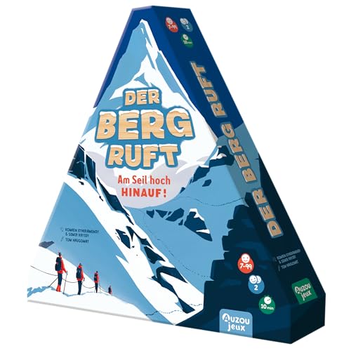 AUZOU, Der Berg Ruft, EIN Berg, Zwei Steilwände – Spannendes Gesellschaftsspiel für Taktiker und Bergliebhaber – Mit Holzspielbrett und 10 Figuren – Für 2 Spieler ab 7 Jahren AUZOU, Der Berg Ruft, EIN Berg, Zwei Steilwände – Spannendes Gesellschaftsspiel für Taktiker und Bergliebhaber – Mit Holzspielbrett und 10 Figuren – Für 2 Spieler ab 7 Jahren von AUZOU