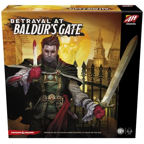 Avalon Hill Betrayal at Baldur's Gate, modulares Brettspiel mit verstecktem Verräter, ab 12 Jahren, französische Version Avalon Hill Betrayal at Baldur's Gate, modulares Brettspiel mit verstecktem Verräter, ab 12 Jahren, französische Version von Avalon Hill