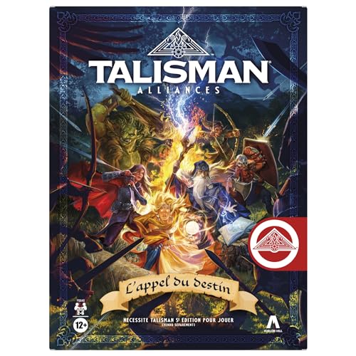 Avalon Hill Brettspiel Talisman Allianzen: Ruf des Schicksals, Brettspiel, Erweiterung Talisman, erfordert Talisman 5. Edition zum Spielen – französische Version von Avalon Hill