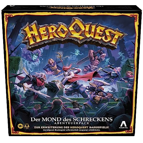 Avalon Hill HeroQuest Der Mond des Schreckens Abenteuerpack, HeroQuest Basisspiel erforderlich, Rollenspiel von Avalon Hill