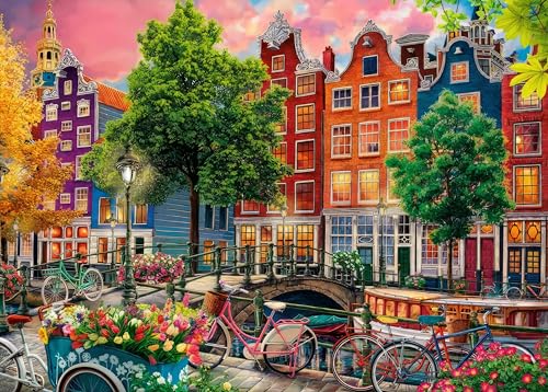 AveJoys Puzzle für Erwachsene 1000 Teile Amsterdam 70 x 50 cm Puzzles für Erwachsene Pädagogisches Spiel Herausforderung Spielzeug 1000 Teile Puzzles für Erwachsene Kinder AveJoys Puzzle für Erwachsene 1000 Teile Amsterdam 70 x 50 cm Puzzles für Erwachsene Pädagogisches Spiel Herausforderung Spielzeug 1000 Teile Puzzles für Erwachsene Kinder von AveJoys