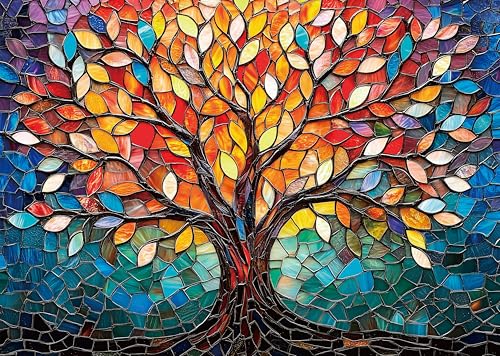 AveJoys Puzzle für Erwachsene 1000 Teile Baum des Lebens 70 x 50 cm Puzzles für Erwachsene Pädagogisches Spiel Herausforderung Spielzeug 1000 Teile Puzzles für Erwachsene Kinder AveJoys Puzzle für Erwachsene 1000 Teile Baum des Lebens 70 x 50 cm Puzzles für Erwachsene Pädagogisches Spiel Herausforderung Spielzeug 1000 Teile Puzzles für Erwachsene Kinder von AveJoys