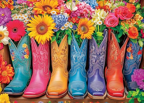 AveJoys Puzzle für Erwachsene 1000 Teile Bunte Stiefel 70 x 50 cm Puzzles für Erwachsene Pädagogisches Spiel Herausforderung Spielzeug 1000 Teile Puzzles für Erwachsene Kinder AveJoys Puzzle für Erwachsene 1000 Teile Bunte Stiefel 70 x 50 cm Puzzles für Erwachsene Pädagogisches Spiel Herausforderung Spielzeug 1000 Teile Puzzles für Erwachsene Kinder von AveJoys