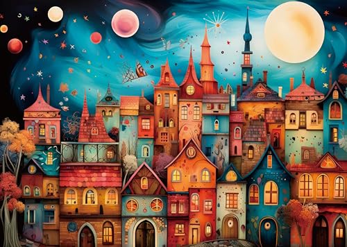 AveJoys Puzzle für Erwachsene 1000 Teile Sternenstadt 70 x 50 cm Puzzles für Erwachsene Pädagogisches Spiel Herausforderung Spielzeug 1000 Teile Puzzles für Erwachsene Kinder AveJoys Puzzle für Erwachsene 1000 Teile Sternenstadt 70 x 50 cm Puzzles für Erwachsene Pädagogisches Spiel Herausforderung Spielzeug 1000 Teile Puzzles für Erwachsene Kinder von AveJoys