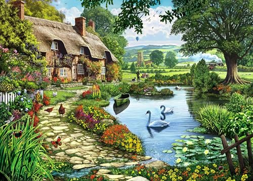 AveJoys Puzzle für Erwachsene 1000 Teile Swan Lake Residenz 70 x 50 cm Puzzles für Erwachsene Pädagogisches Spiel Herausforderung Spielzeug 1000 Teile Puzzles für Erwachsene Kinder AveJoys Puzzle für Erwachsene 1000 Teile Swan Lake Residenz 70 x 50 cm Puzzles für Erwachsene Pädagogisches Spiel Herausforderung Spielzeug 1000 Teile Puzzles für Erwachsene Kinder von AveJoys