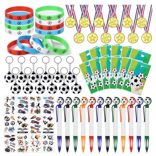 Avejjbaey Fußball Armbänder Schlüsselanhänger Fußball Themen Set Ansprechend Ideal Teenager Die Fußball Entfesseln von Avejjbaey