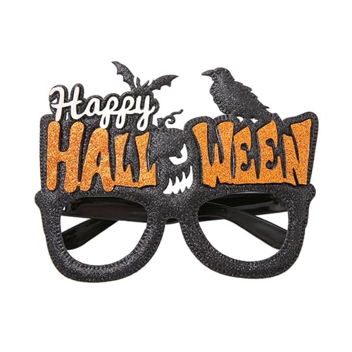 Avejjbaey Halloween-Kostüm-Brille, Anziehbrille, Kürbis-Brille für Erwachsenenkostüme von Avejjbaey