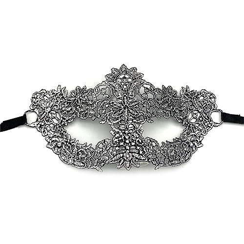 Lace Eye Mask Fun VintageMasquerade Mask For Women Men HalloweenBall Cosplay Photo Shooting Unisex Lace Men Lace Carnival Face Mask Elegant For Halloween Party Evening Prom Party For Carnival von Avejjbaey