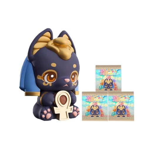 AARU Kindergarten Sweet Idol Serie Blind Box Action Figuren Mystery Box Nettes zufälliges Spielzeug Geburtstagsgeschenk Weihnachten Sammelspielzeug für Desktop Ornamente,3 PCS von Aven Rabbit