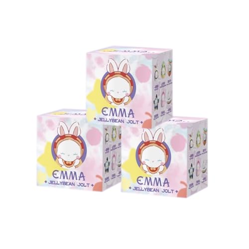 Emma Jellybean Jolt Serie Blind Box Action Figuren Mystery Box Nette zufällige Spielzeuge Geburtstagsgeschenk Weihnachten Sammelspielzeug für Desktop Ornamente,3 PCS Emma Jellybean Jolt Serie Blind Box Action Figuren Mystery Box Nette zufällige Spielzeuge Geburtstagsgeschenk Weihnachten Sammelspielzeug für Desktop Ornamente,3 PCS von Aven Rabbit