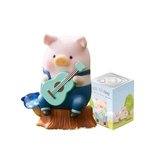 Lulu The Piggy My Sweet Farm Garden Serie Blind Box Action Figuren Mystery Box Nette zufällige Spielzeuge Geburtstagsgeschenke Weihnachten Sammelspielzeug für Desktop Ornamente, 1 PC von Aven Rabbit