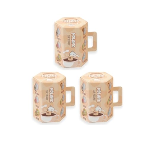 MOLANG Kaninchen Korea Cup Ornaments Serie Blind Box Action Figuren Mystery Box niedliche Zufallsspielzeug Geburtstagsgeschenk Weihnachten Sammelspielzeug für Desktop Ornamente, 3 PCS MOLANG Kaninchen Korea Cup Ornaments Serie Blind Box Action Figuren Mystery Box niedliche Zufallsspielzeug Geburtstagsgeschenk Weihnachten Sammelspielzeug für Desktop Ornamente, 3 PCS von Aven Rabbit