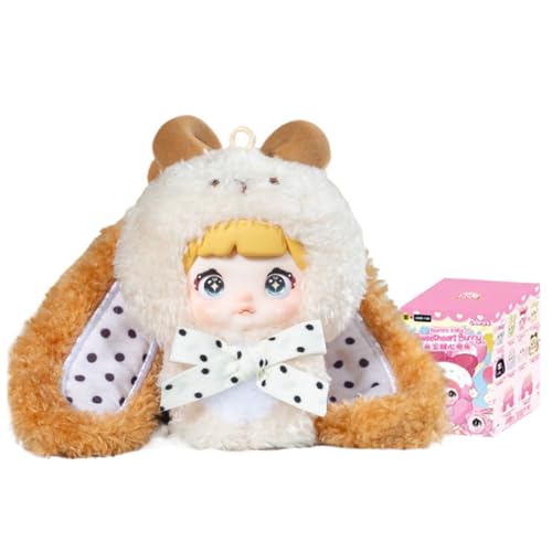 Nommi Baby Sweetheart Bunny Serie Blind Box Action Figuren Mystery Box niedliche Zufallsspielzeug Geburtstagsgeschenk Weihnachten Sammelspielzeug für Desktop Ornamente, 1PC Nommi Baby Sweetheart Bunny Serie Blind Box Action Figuren Mystery Box niedliche Zufallsspielzeug Geburtstagsgeschenk Weihnachten Sammelspielzeug für Desktop Ornamente, 1PC von Aven Rabbit