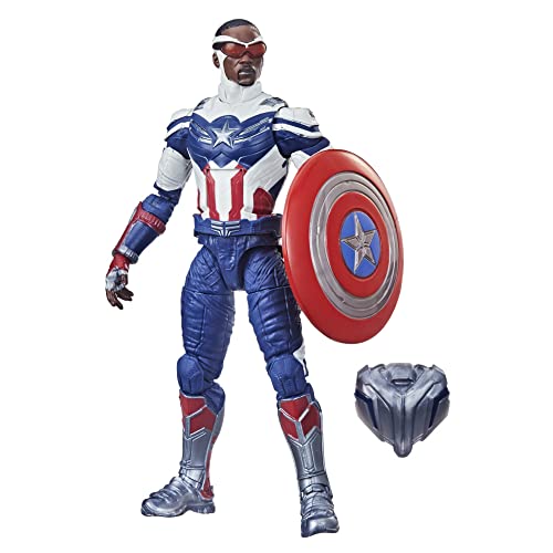 Hasbro Marvel Legends Series Avengers 15 cm große Captain America Action-Figur, Premium Design und 4 Accessoires, für Kinder ab 4 Jahren von Marvel