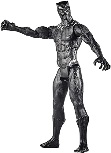 Hasbro E7876ES0 Marvel Avengers Titan Hero Serie Black Panther, 30 cm große Actionfigur mit Titan Hero Power FX Port von Hasbro Avengers