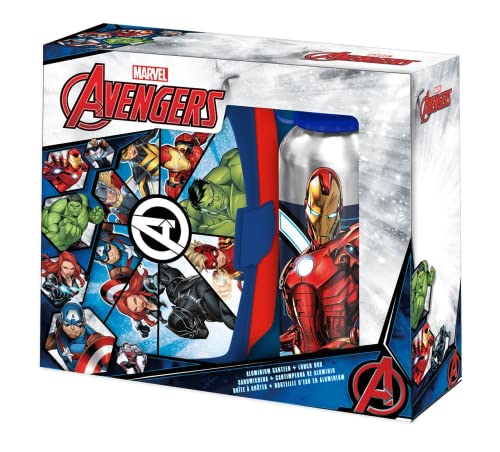 Avengers KL85507 Butterbrot Set, Mehrfarbig (Mehrfarbig), S von AVENGERS