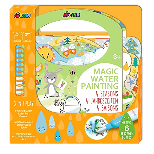 Avenir 6301774 Ausmalspiel Vier Jahreszeiten, 3-in-1 Kreativ-Set mit Spielen, Stickern und Ausmalbildern, DIY, für Kinder ab 3 Jahren Avenir 6301774 Ausmalspiel Vier Jahreszeiten, 3-in-1 Kreativ-Set mit Spielen, Stickern und Ausmalbildern, DIY, für Kinder ab 3 Jahren von Avenir