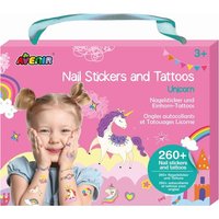 Avenir - Nagelsticker & Tattoos Einhorn von Avenir