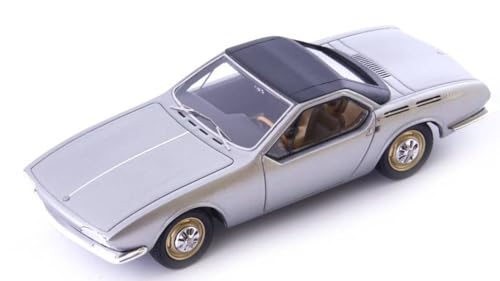 Modell in Maßstab, kompatibel mit Karmann Ghia Typ 1 Prototyp 1965 Silber 1:43 AVENUE43 AVN60083 von Avenue43