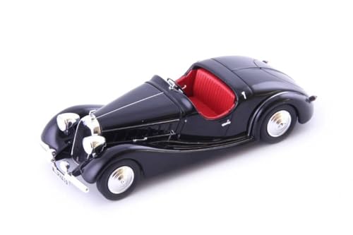 Modell in Maßstab, kompatibel mit TALBOT LAGO T 150 C Roadster Pourtout 1937 Schwarz 1:43 AVENUE43 AVN60076 von Avenue43