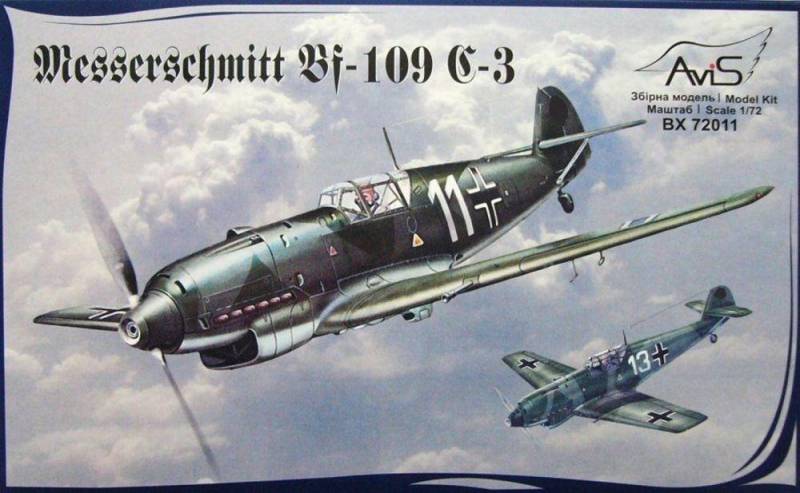 Messerschmitt Bf 109 C-3 WWII German fighter von Avis