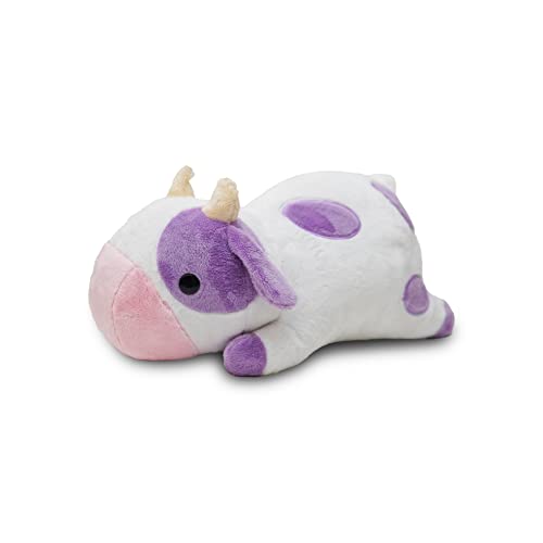 Avocatt Fuzzy Cow Plushie Spielzeug - 10 Zoll Stuffed Animal Plüsch - Plüsch und Squishy Kuh mit weichem Stoff und Stuffing - Niedliches Spielzeug Geschenk für Jungen und Mädchen von Avocatt