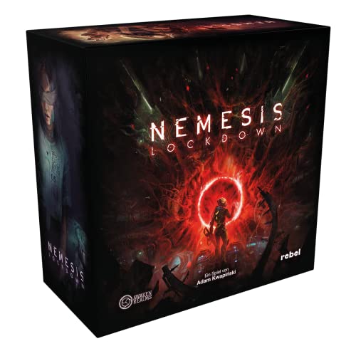 Awaken Realms, Nemesis: Lockdown, Grundspiel, Expertenspiel, Dungeon Crawler, 1-5 Spieler, Ab 14+ Jahren, 60-180 Minuten, Deutsch von Awaken Realms