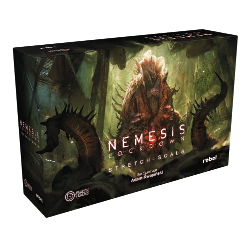 Awaken Realms, Nemesis: Lockdown – Stretch-Goals, Erweiterung, Expertenspiel, Dungeon Crawler, 1-5 Spieler, Ab 14+ Jahren, 60-180 Minuten, Deutsch von Awaken Realms