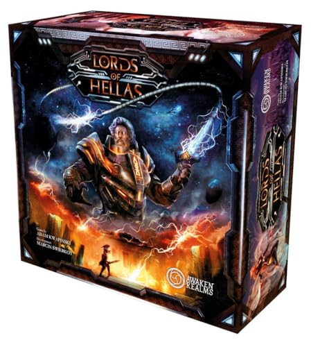 Awaken Realms ARLOH001 Lords of Hellas Board Game Brettspiel, Mehrfarbig, M von Awaken Realms