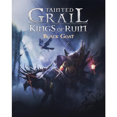 Awaken Realms Tainted Grail: Kings of Ruin Black Goat Miniatur-Upgrade – Verbessern Sie Ihr Spielerlebnis! Ab 14 Jahren, 1–4 Spieler, 2–3 Stunden Spielzeit, hergestellt von Awaken Realms