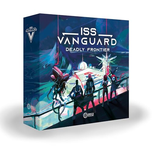 ISS Vanguard: Deadly Frontier Campaign Expansion - Neue Herausforderungen & Abenteuer! Kooperatives Sci-Fi-Strategiespiel, ab 14 Jahren, 1-4 Spieler, 90-120 Minuten Spielzeit, hergestellt von Awaken von Awaken Realms