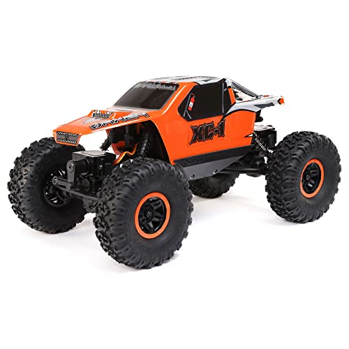 AX24 XC-1 4WS 4X4 RTR Brushed Rock Crawler (Battery & Charger Included), Orange von Axial