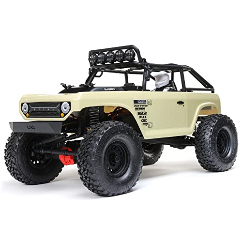 Axial 1/10 SCX10 II Deadbolt 4WD Brushed RTR, Tan von Axial