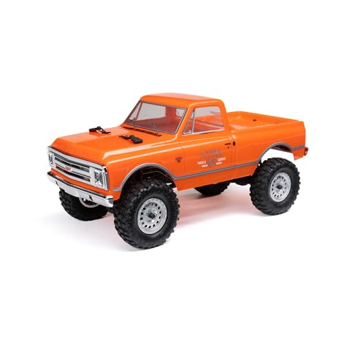 Axial 1/24 SCX24 1967 Chevrolet C10 4WD Brushed Truck RTR, Orange von Axial