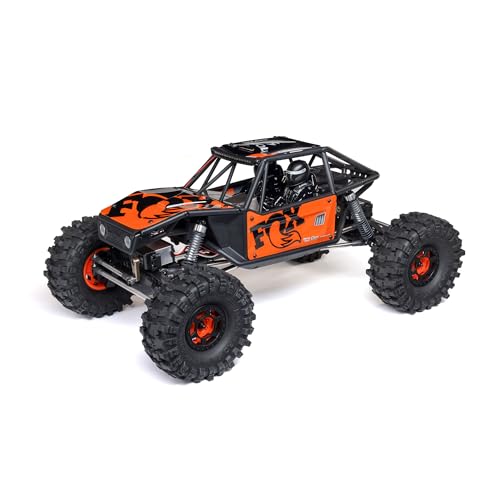 Axial 1:10 UTB10 Capra 1.9 4WS 4x4 Ready to Run Rock Crawler, Ferngesteuerter Geländewagen, Bürstenmotor, ohne Akku und Ladegerät, Orange von Axial