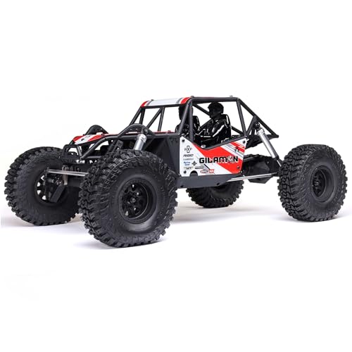 Axial 1:8 AXP8 Gilamon 2.2 4x4 Ready to Run Trail Buggy Rock Crawler, Bürstenmotor, ASD, ohne Akku und Ladegerät, rot von Axial