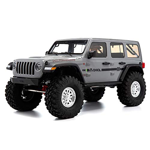 Axial RC Truck 1/10 SCX10 III Jeep JLU Wrangler with Portals RTR (Batteries and Charger Not Included), Gray, AXI03003BT1 von Axial