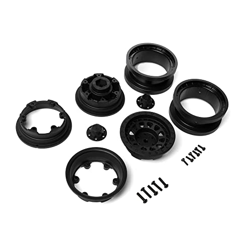 Axial AXI45001 2.9" Black Rhino Primm Beadlock Wheels (2), Multi von Axial