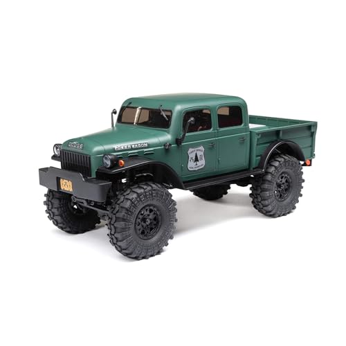 Axial RC Truck SCX24 40's 4-Türer Dodge Power Wagon Grün 1/24 4 Radantrieb RTR AXI00007T2 von Axial