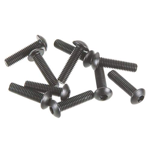 Innensechskant Knopfkopf M3x12mm Schwarz (10) von Axial