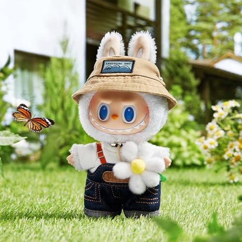 Axinyijia Labubu Monster Kuscheltier Keychain 2025 Neue Labubu Figuren Plüsch Sammelfiguren Labubu Plush Doll für Fans von Axinyijia